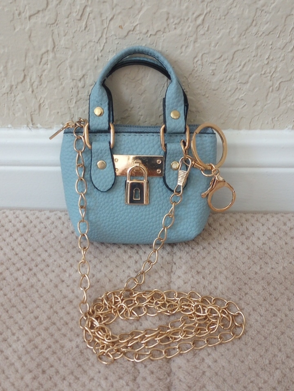 Mini Top-Handle Crossbody Air Pod Bag - Picture 7 of 7